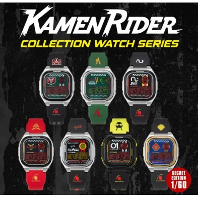 INFANTRY X KAMEN RIDER Digital Watch Vol.1(原盒6pcs) 